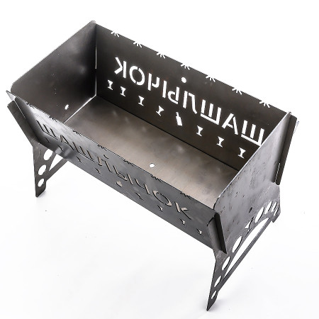 Barbecue collapsible steel "Shashlik" 450*200*250 mm в Брянске