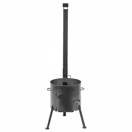 Stove with a diameter of 340 mm with a pipe for a cauldron of 8-10 liters в Брянске
