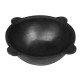 Cast iron cauldron 8 l flat bottom with a frying pan lid в Брянске