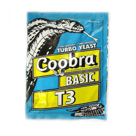 Turbo yeast alcohol "COOBRA" BASIC T3 (90 gr) в Брянске