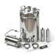 Cheap moonshine still kits "Gorilych" double distillation 10/35/t with CLAMP 1,5" and tap в Брянске