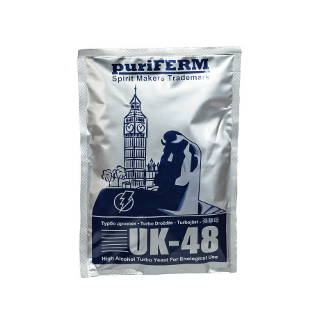 Turbo Yeast alcohol Puriferm UK-48 TURBO (128 gr) в Брянске