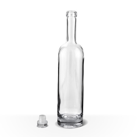 Бутылка "Арина" стеклянная 0,7 литра с пробкой  в Брянске