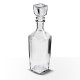 Бутылка (штоф) "Элегант" стеклянная 0,5 литра с пробкой  в Брянске
