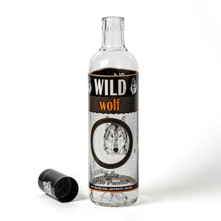Souvenir bottle "Wolf" 0.5 liter в Брянске